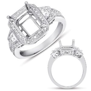 White Gold Engagement Ring