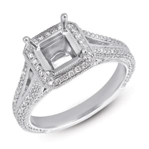 White Gold Engagement Ring