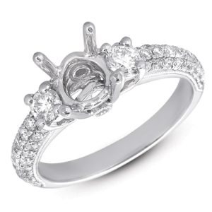 White Gold Engagement Ring