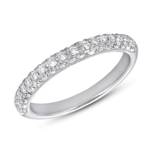 White Gold Matching Band