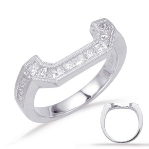 White Gold Matching Band