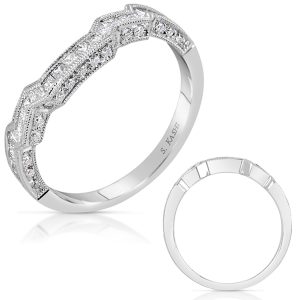 White Gold Matching Band