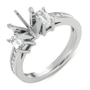 White Gold Engagement Ring