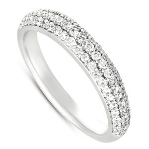Platinum Pave Band