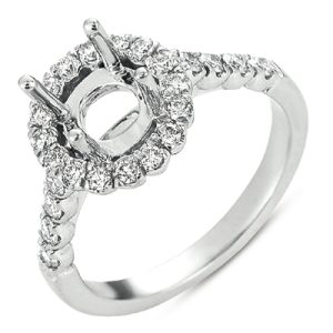 White Gold Engagement Ring