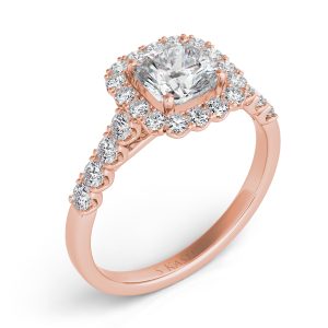 Rose Gold Engagement Ring