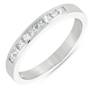 White Gold Princess Band