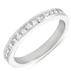 White Gold Palladium Engagement