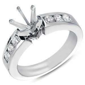 White Gold Engagement Ring