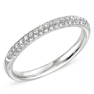 Pave Wedding Band