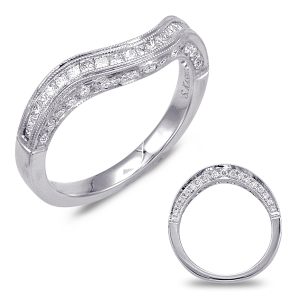 White Gold Matching Band