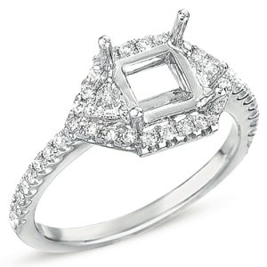White Gold Engagement Ring
