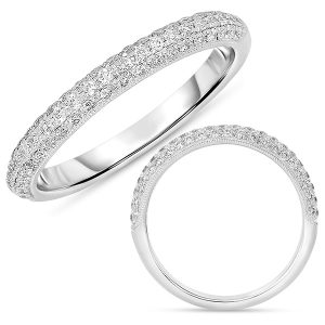 White Gold Matching Band