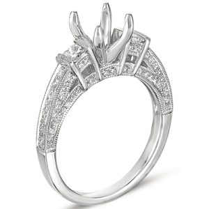 Palladium Engagement Ring