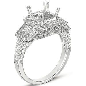 White Gold Engagement Ring