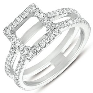 White Gold Engagement Ring
