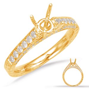 Yellow Gold Engagement Ring