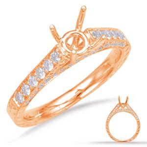 Rose Gold Engagement Ring