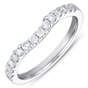 Palladium Halo Engagement Ring