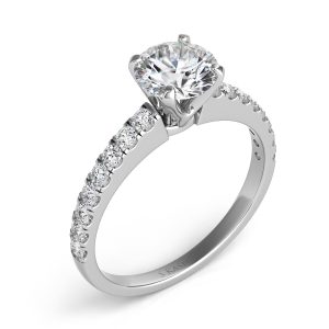 White Gold Engagement Ring