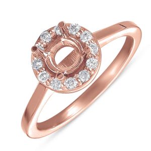 Rose Gold Engagement Ring