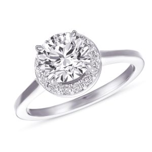 White Gold Engagement Ring