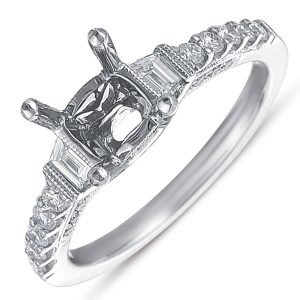 Platinum Engagement Ring