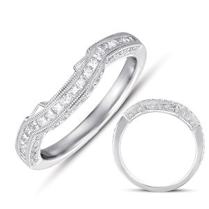 White Gold Matching Band