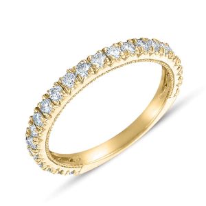 Yellow Gold Diamond Band