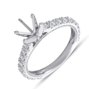 White Gold Engagement Ring
