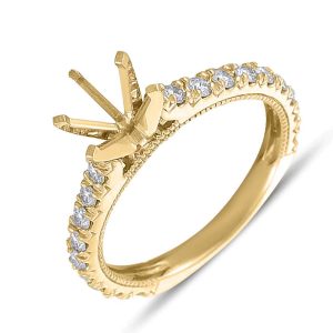 Yellow Gold Engagement Ring