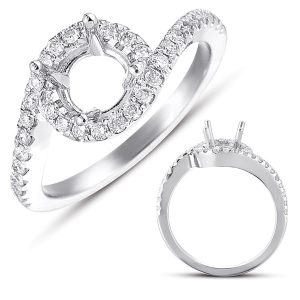 White Gold Engagement Ring