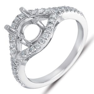 White Gold Engagement Ring