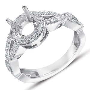 Palladium Engagement Ring