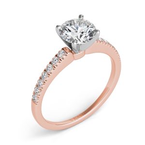 Rose Gold Engagement Ring
