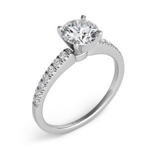 White Gold Engagement Ring
