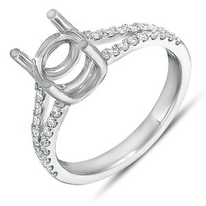 White Gold Engagement Ring