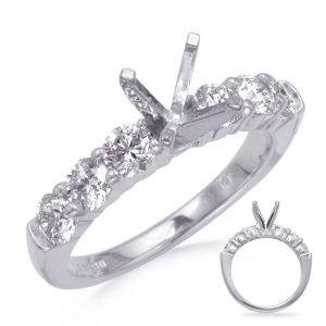 White Gold Engagement Ring