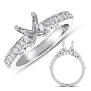 White Gold Engagement Ring