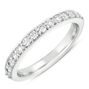 White Gold Matching Band