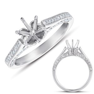 White Gold Engagement Ring