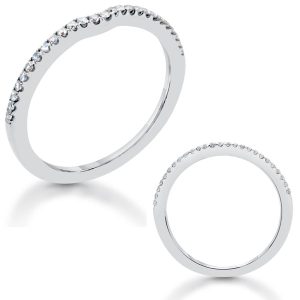 White Gold Matching Band