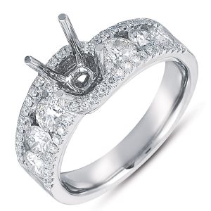 White Gold Engagement Ring