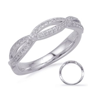 White Gold Matching Band