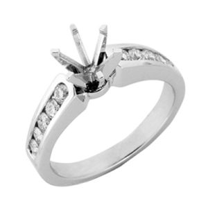 White Gold Engagement Ring