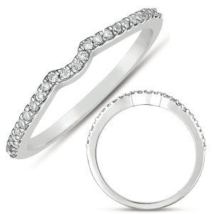 White Gold Matching Band