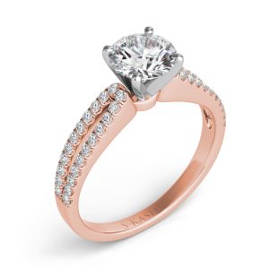 Rose Gold Engagement Ring
