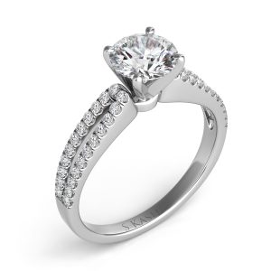 White Gold Engagement Ring