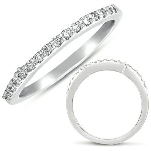 White Gold Wedding Band