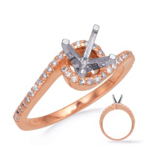 Rose Gold Engagement Ring